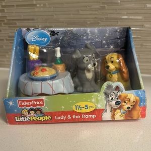 Lady and the Tramp Little People Set